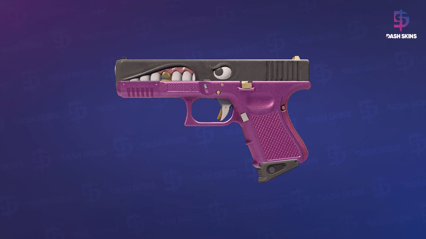 Glock-18 | Gold Toof (Minimal Wear) Screenshot Playside