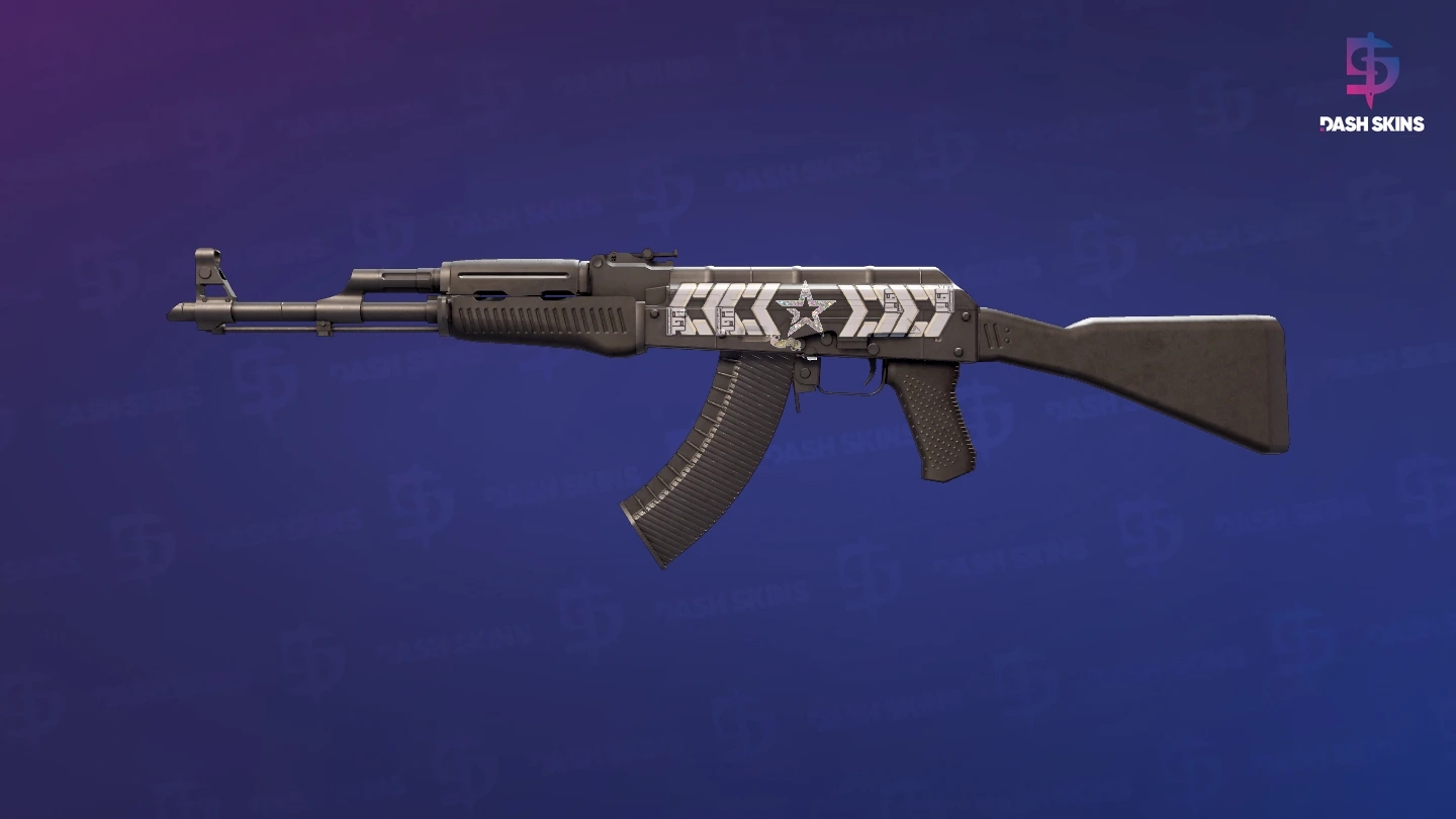 AK-47 | Slate (Well-Worn) Screenshot Playside