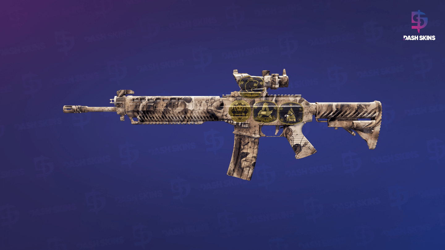 Souvenir SG 553 | Bleached (Factory New) Screenshot Playside