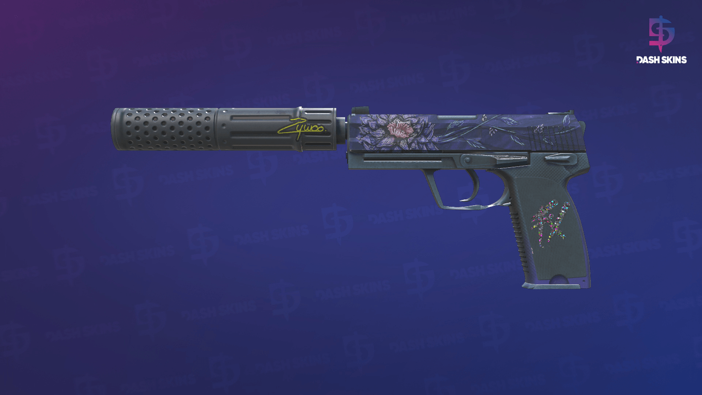USP-S | Black Lotus (Field-Tested) Screenshot Playside