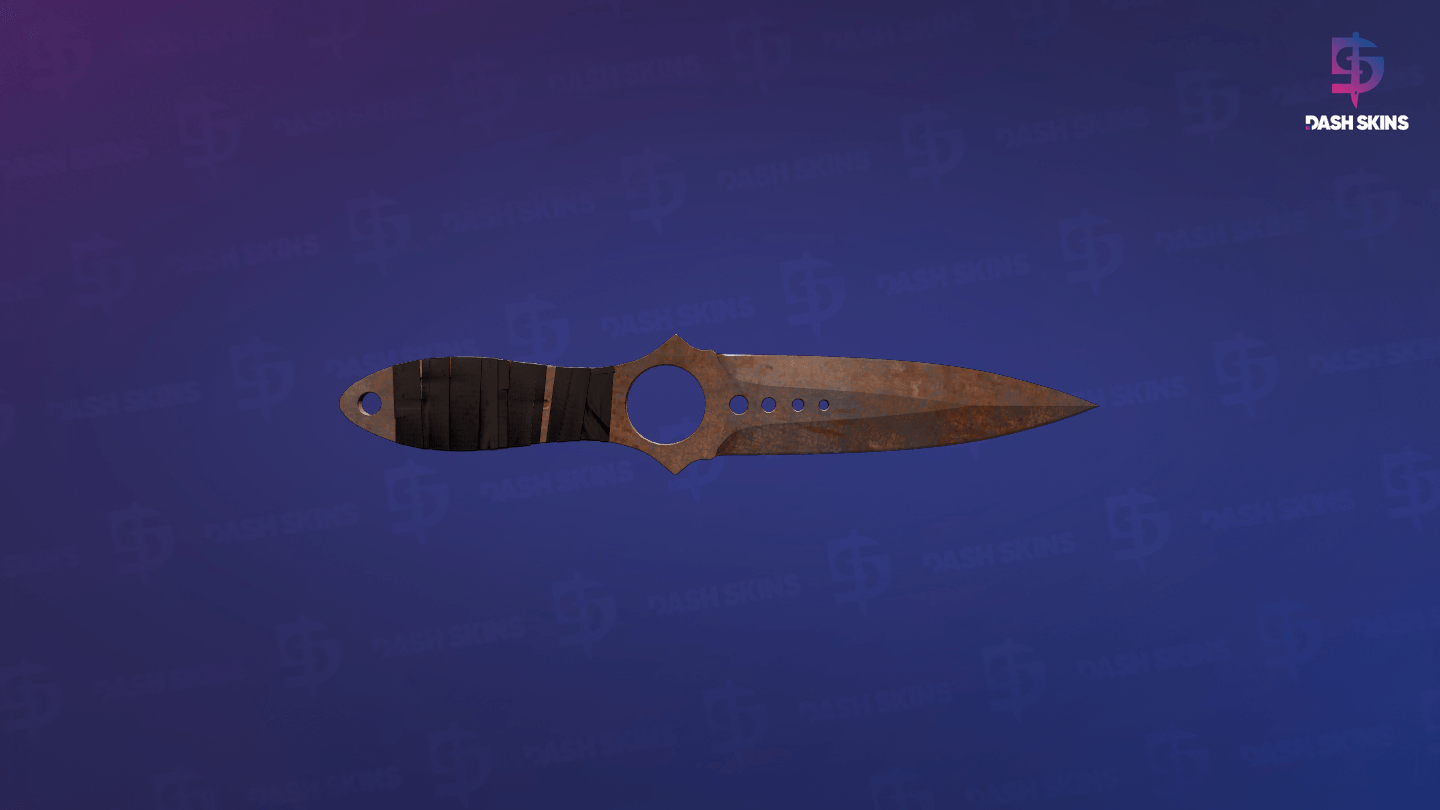 ★ Skeleton Knife | Rust Coat (Battle-Scarred) Screenshot Playside