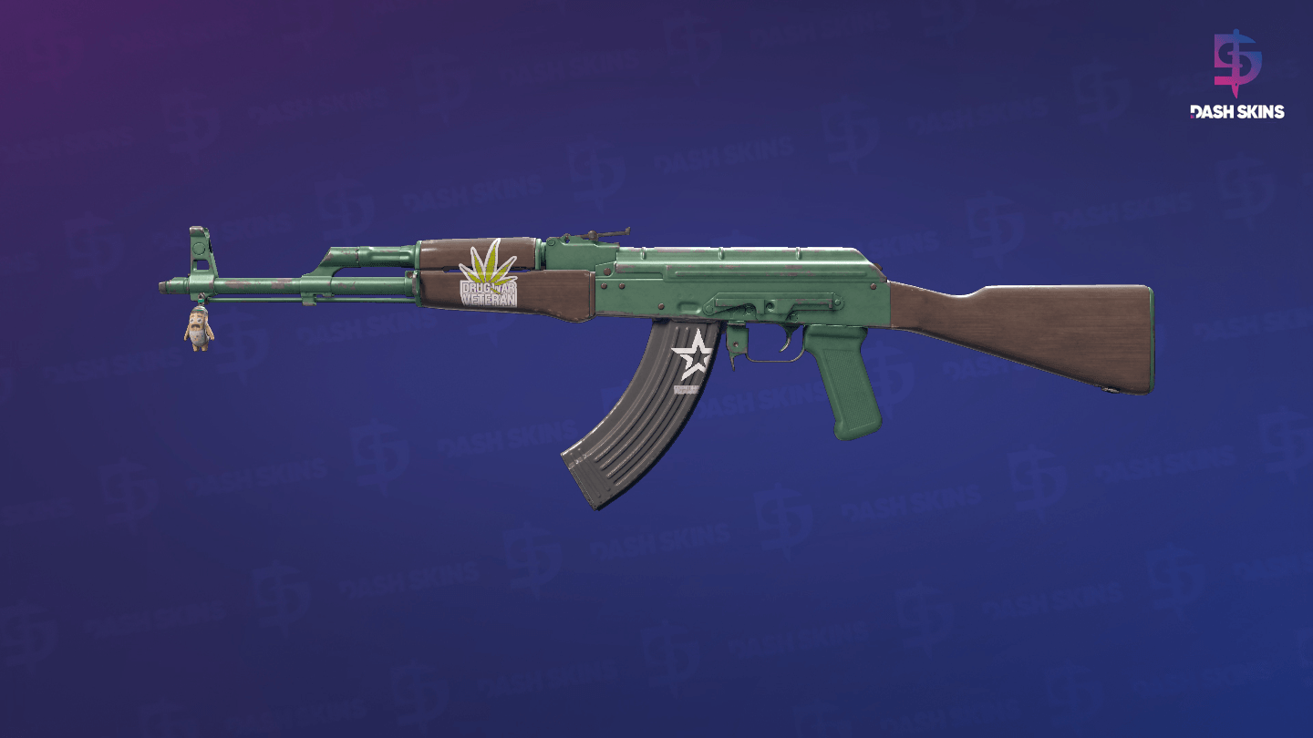 AK-47 | Wintergreen (Field-Tested) Screenshot Playside