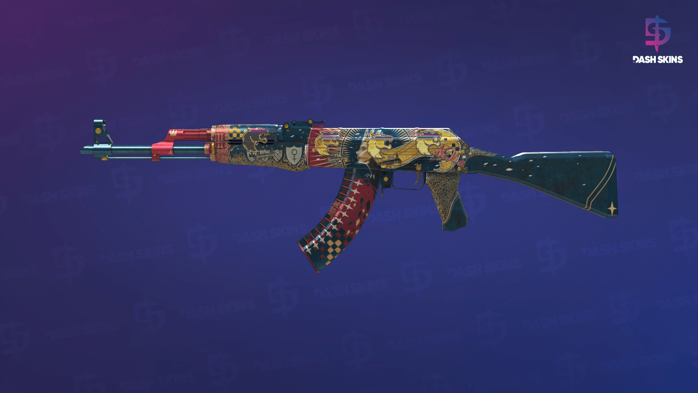 AK-47 | The Empress (Well-Worn) Screenshot Playside