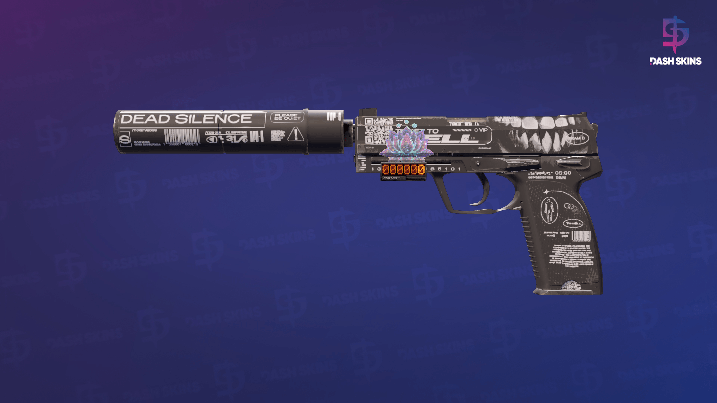 StatTrak™ USP-S | Ticket to Hell (Field-Tested) Screenshot Playside