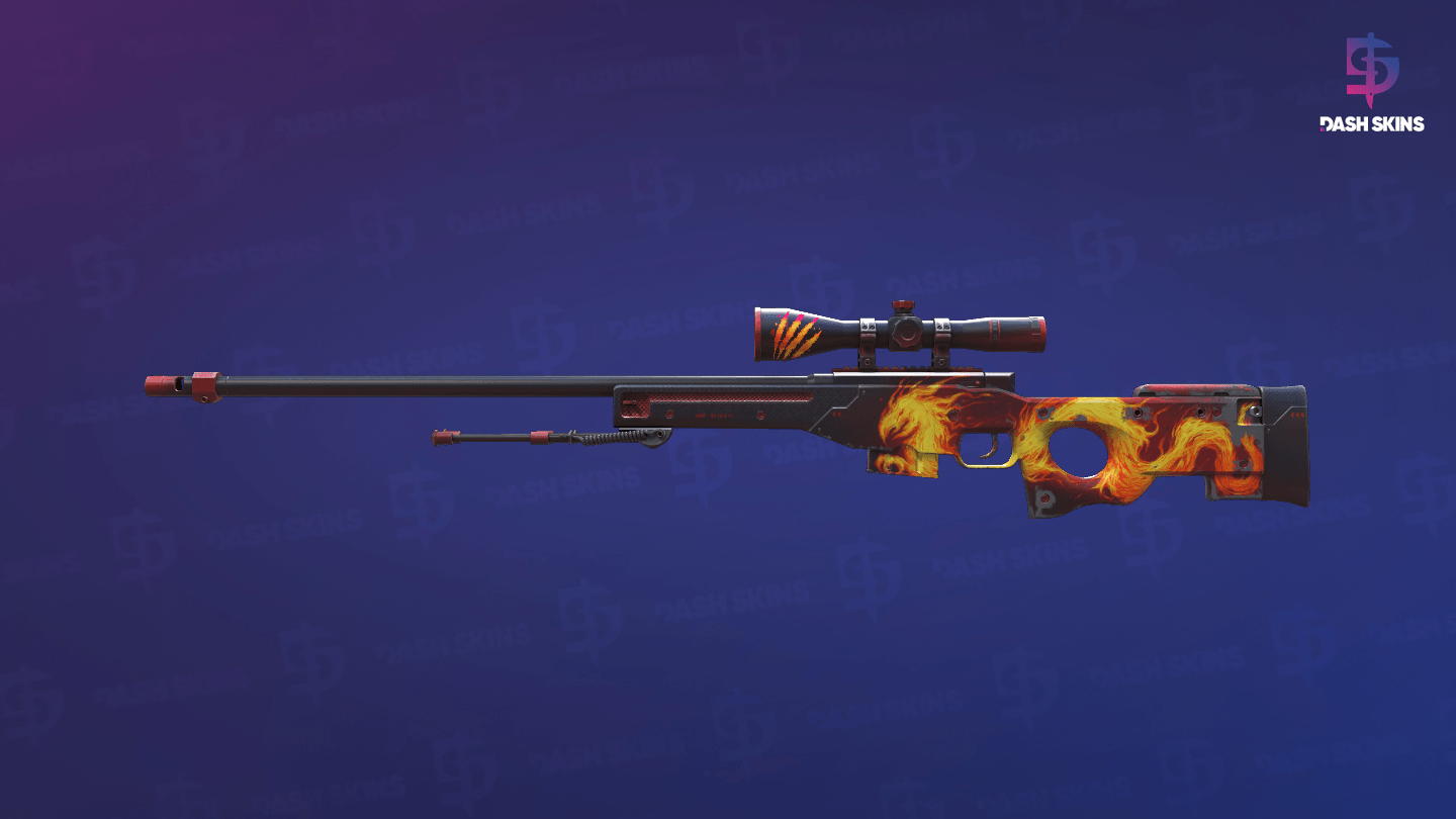 AWP | Wildfire (Field-Tested) Screenshot Playside
