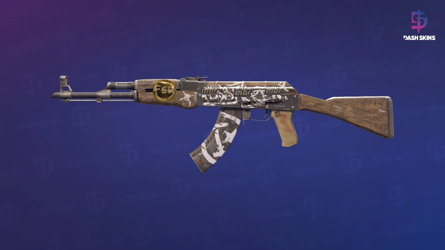 AK-47 | Wasteland Rebel (Field-Tested) Screenshot Playside