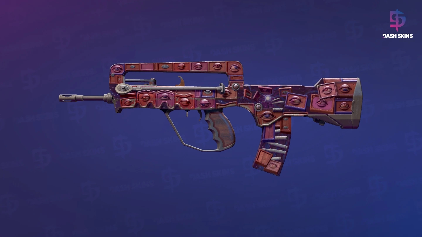 FAMAS | Rapid Eye Movement (Battle-Scarred) Screenshot Playside
