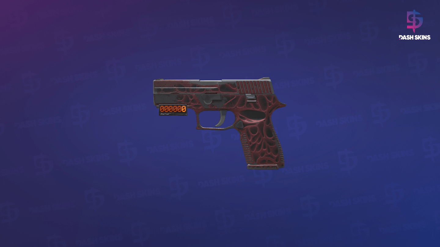 StatTrak™ P250 | Contaminant (Well-Worn) Screenshot Playside