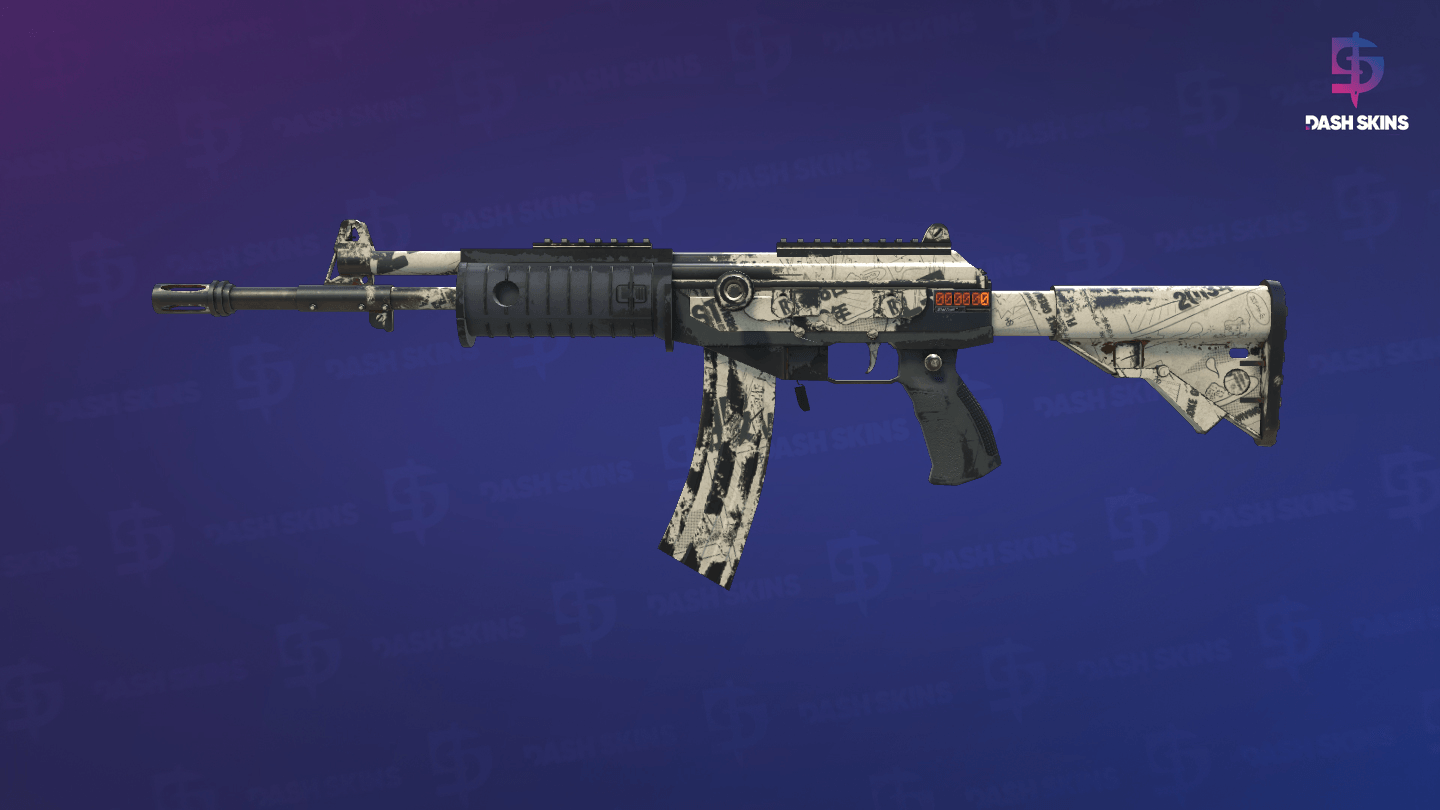 StatTrak™ Galil AR | Kami (Well-Worn) Screenshot Playside