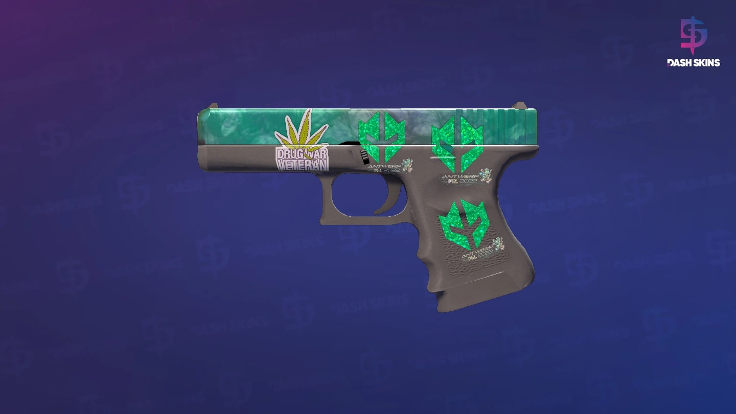 Glock-18 | Gamma Doppler (Minimal Wear) - Phase 2 Screenshot Playside
