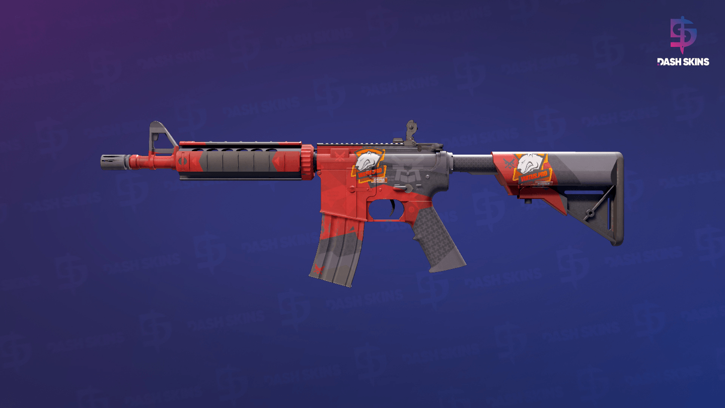 M4A4 | Evil Daimyo (Minimal Wear) Screenshot Playside