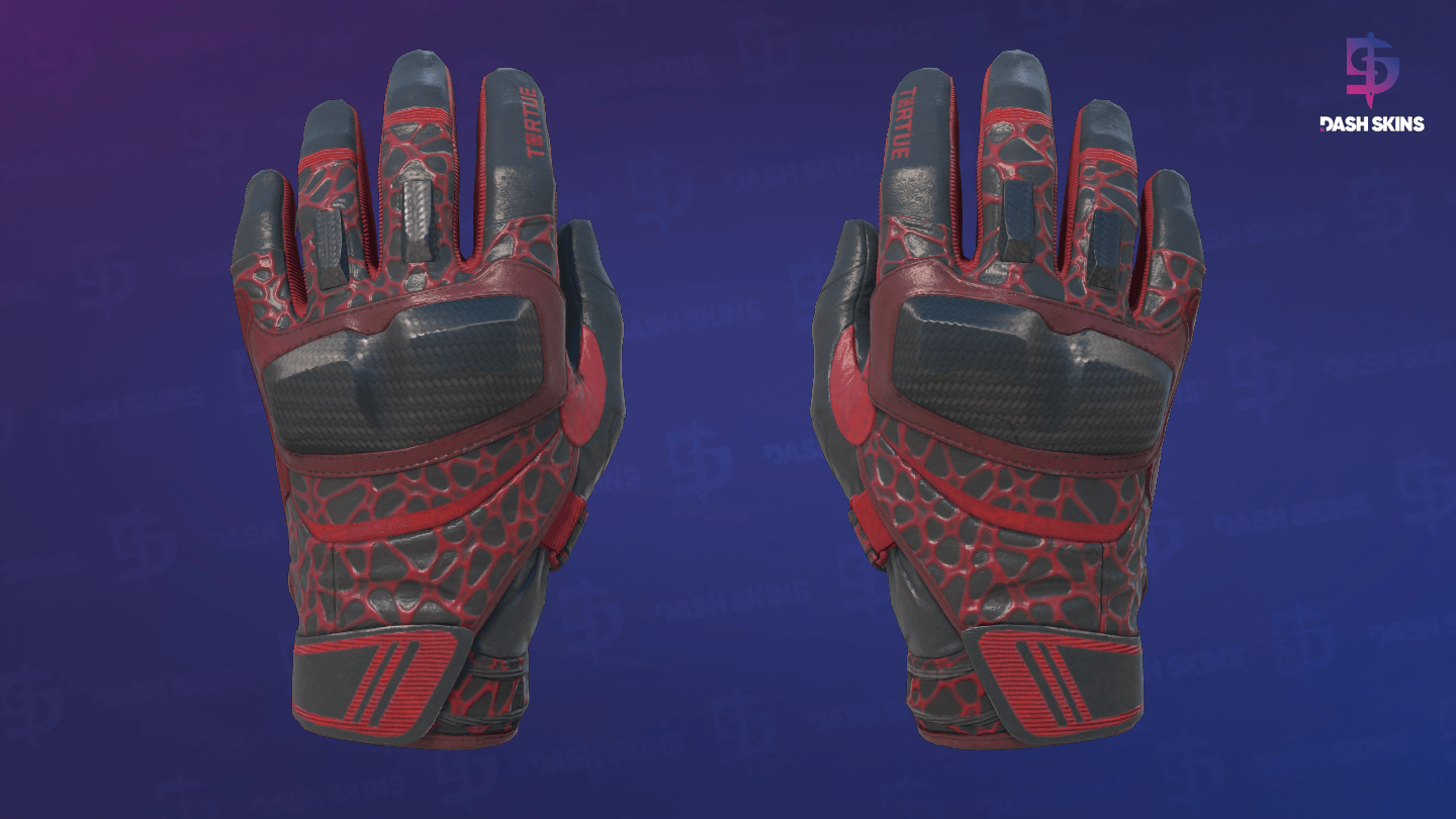 ★ Moto Gloves | Blood Pressure (Field-Tested) Screenshot Playside