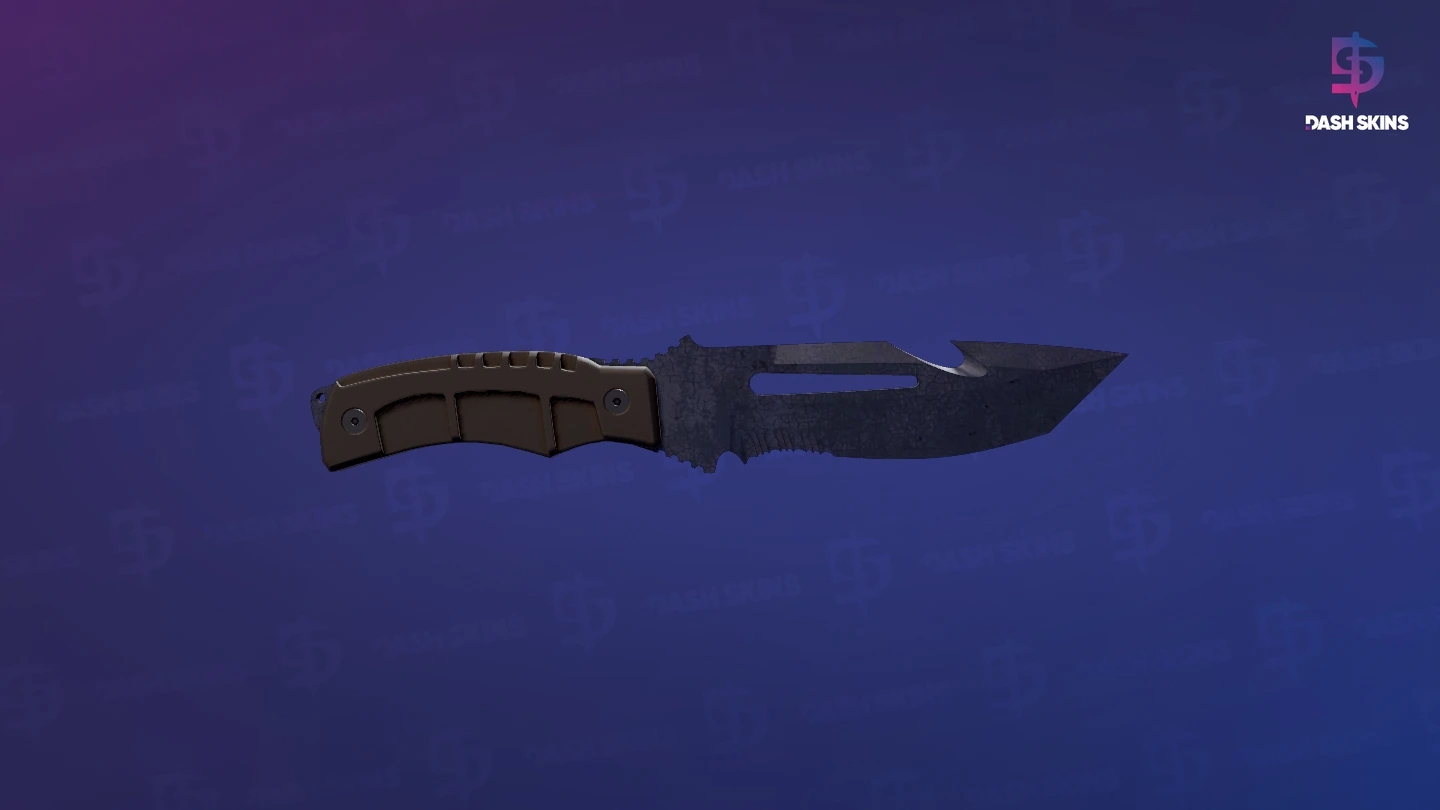 ★ Survival Knife | Blue Steel (Battle-Scarred) Screenshot Playside