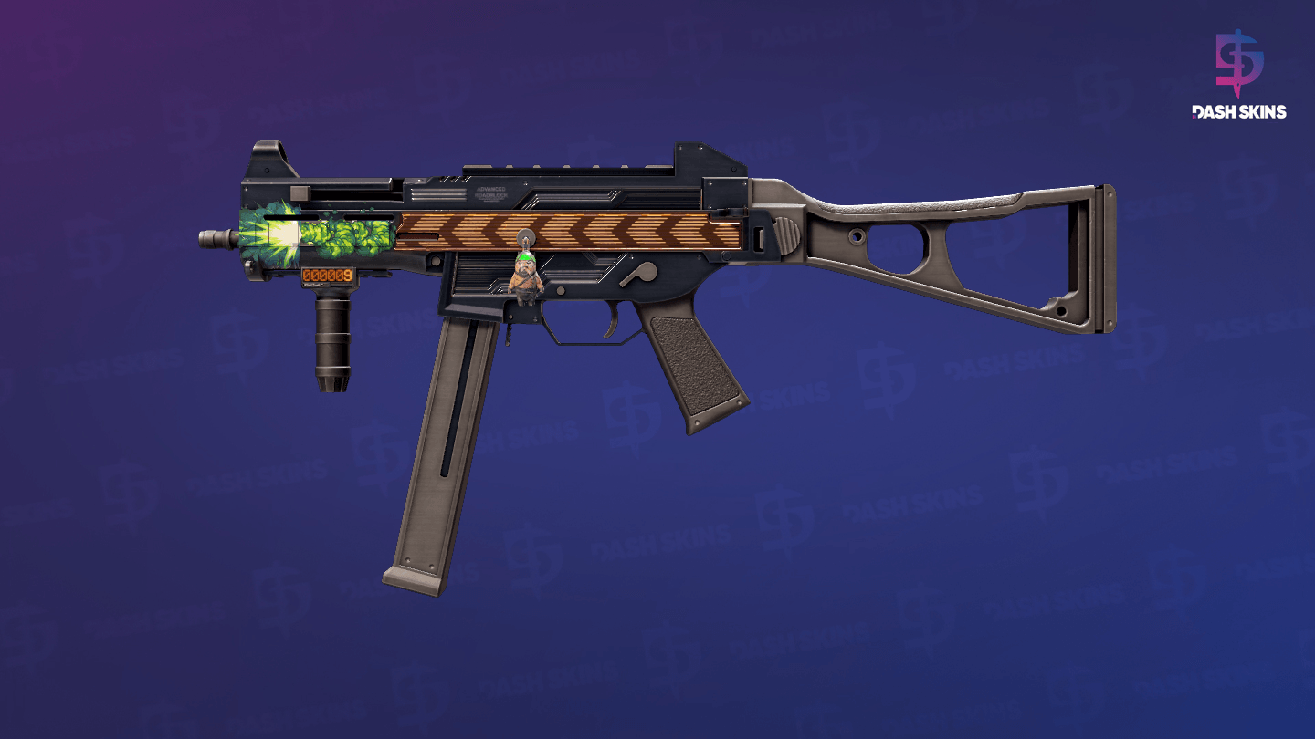 StatTrak™ UMP-45 | Roadblock (Minimal Wear) Screenshot Playside