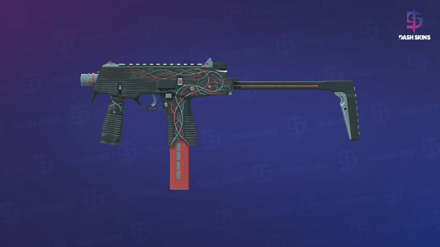 MP9 | Capillary (Field-Tested) Screenshot Playside