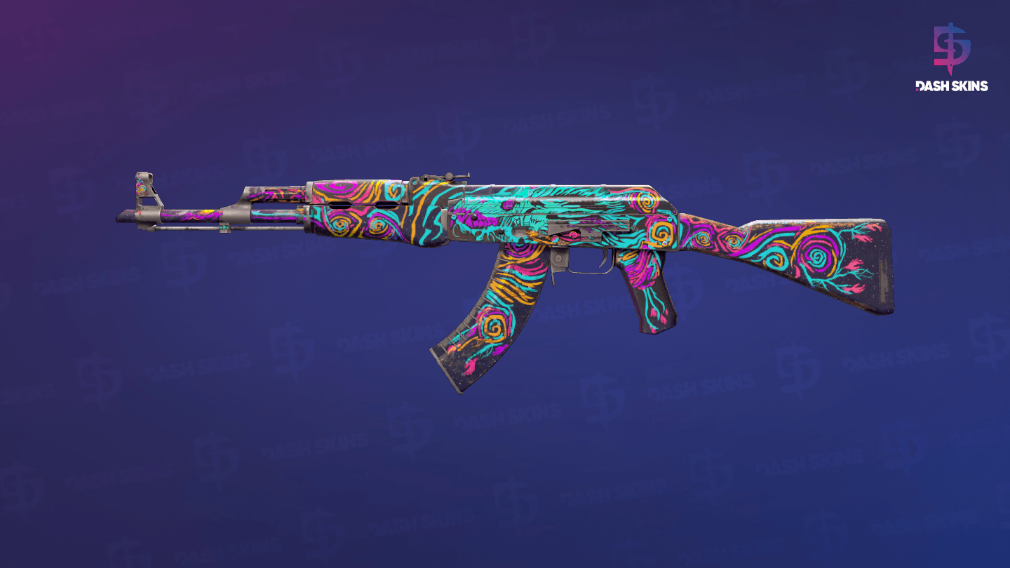 AK-47 | Nightwish (Well-Worn) Screenshot Playside