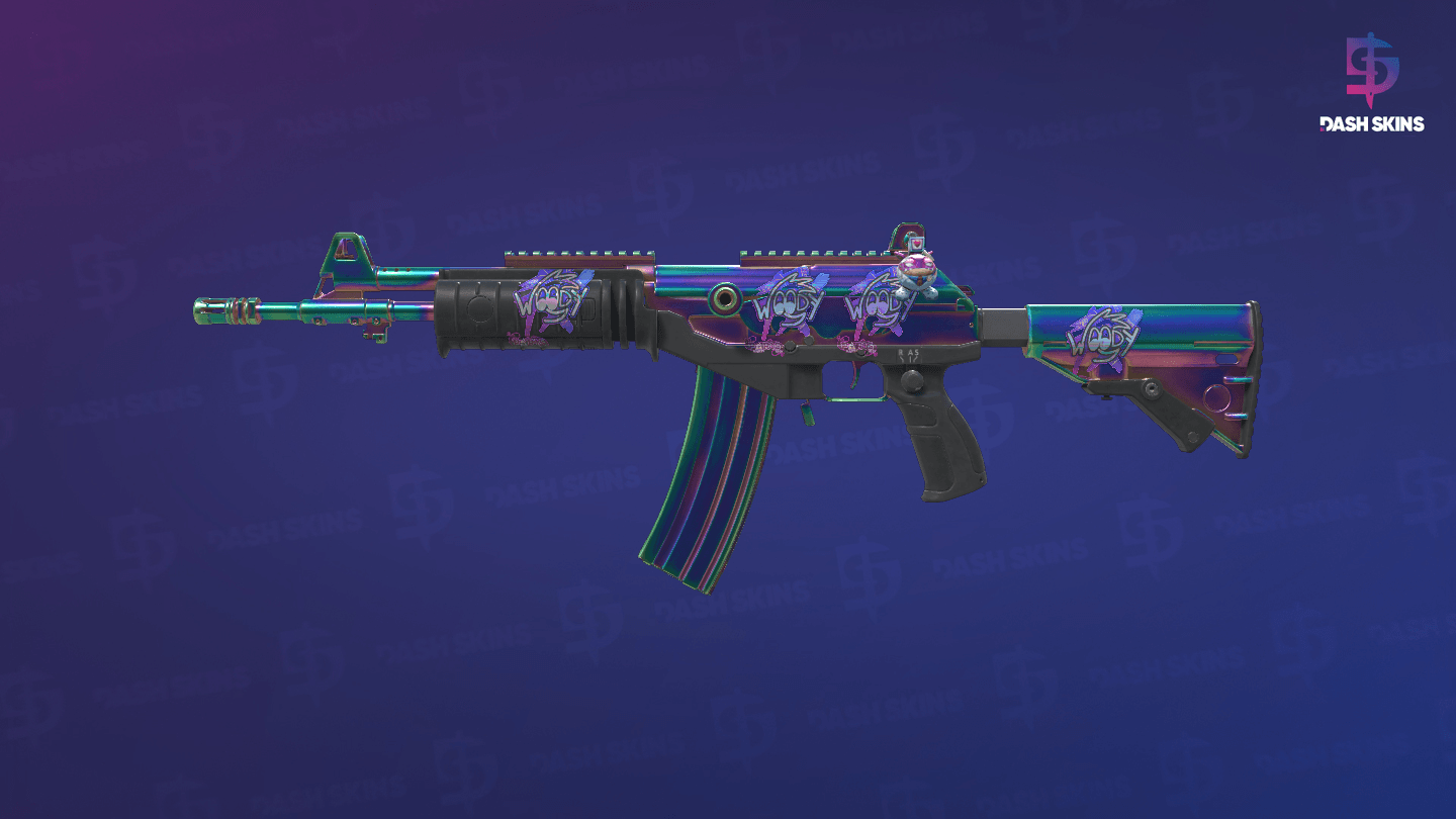 Galil AR | Rainbow Spoon (Field-Tested) Screenshot Playside