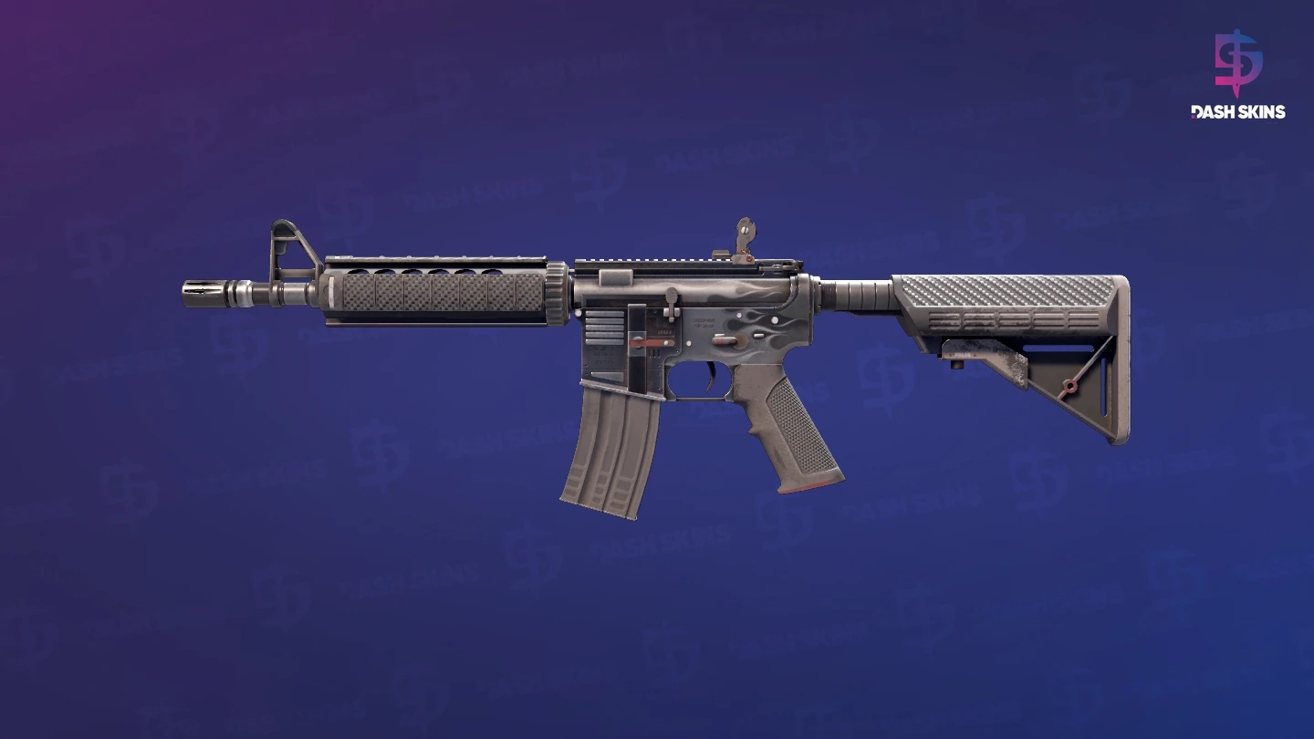 M4A4 | Magnesium (Battle-Scarred) Screenshot Playside