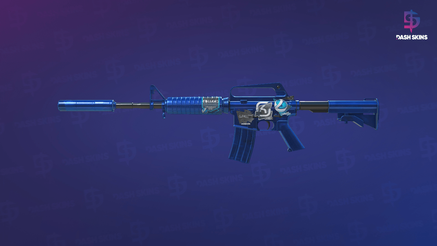 M4A1-S | Blue Phosphor (Factory New) Screenshot Playside