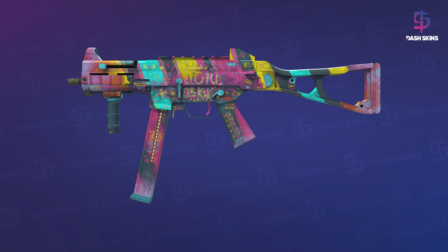 StatTrak™ UMP-45 | Wild Child (Factory New) Screenshot Playside