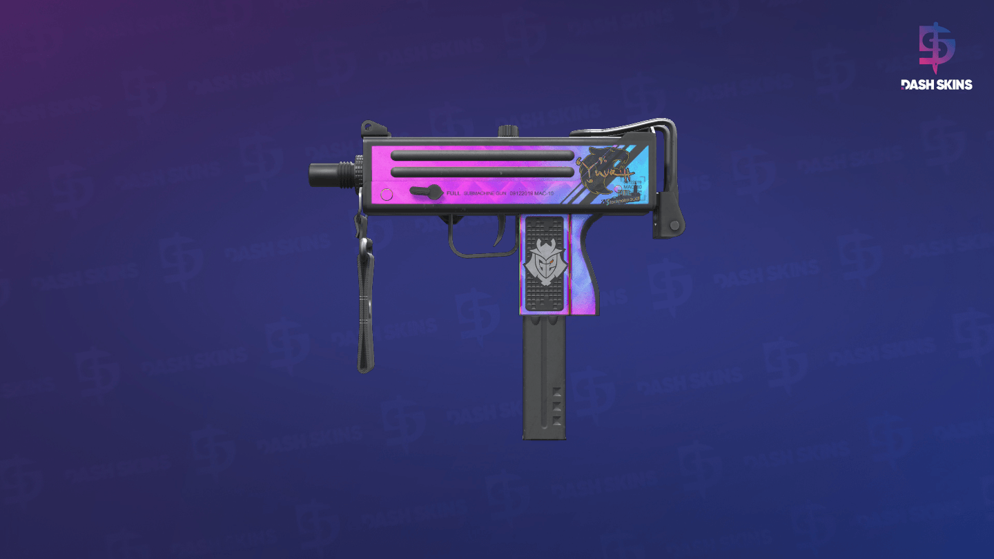 MAC-10 | Disco Tech (Field-Tested) Screenshot Playside