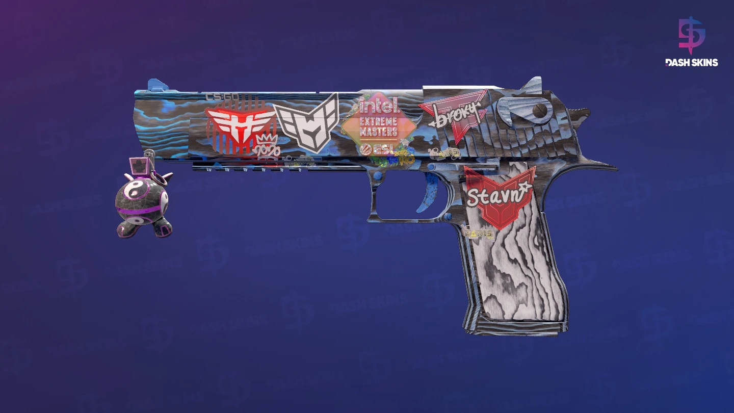 Desert Eagle | Blue Ply (Minimal Wear) Screenshot Playside