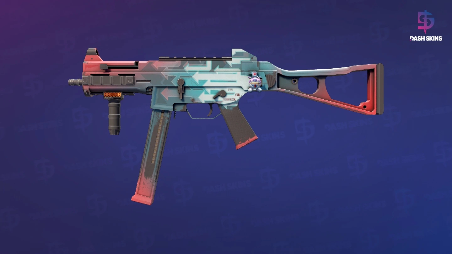 StatTrak™ UMP-45 | Momentum (Field-Tested) Screenshot Playside