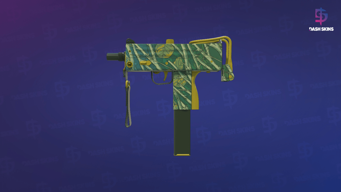 MAC-10 | Poplar Thicket (Minimal Wear) Screenshot Playside