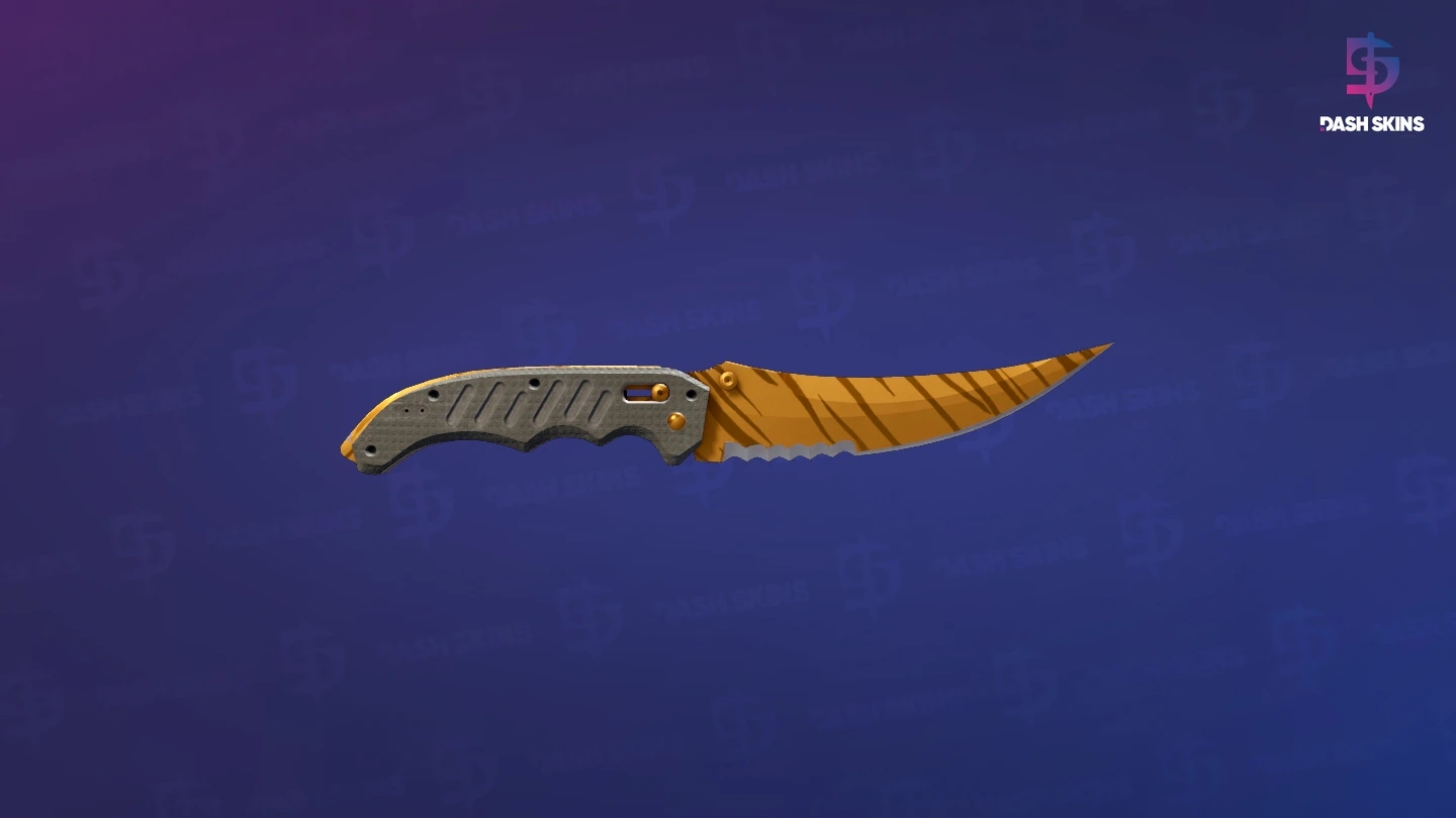 ★ Flip Knife | Tiger Tooth (Factory New) Screenshot Playside