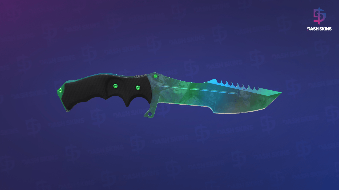★ Huntsman Knife | Gamma Doppler (Factory New) - Phase 3 Screenshot Playside