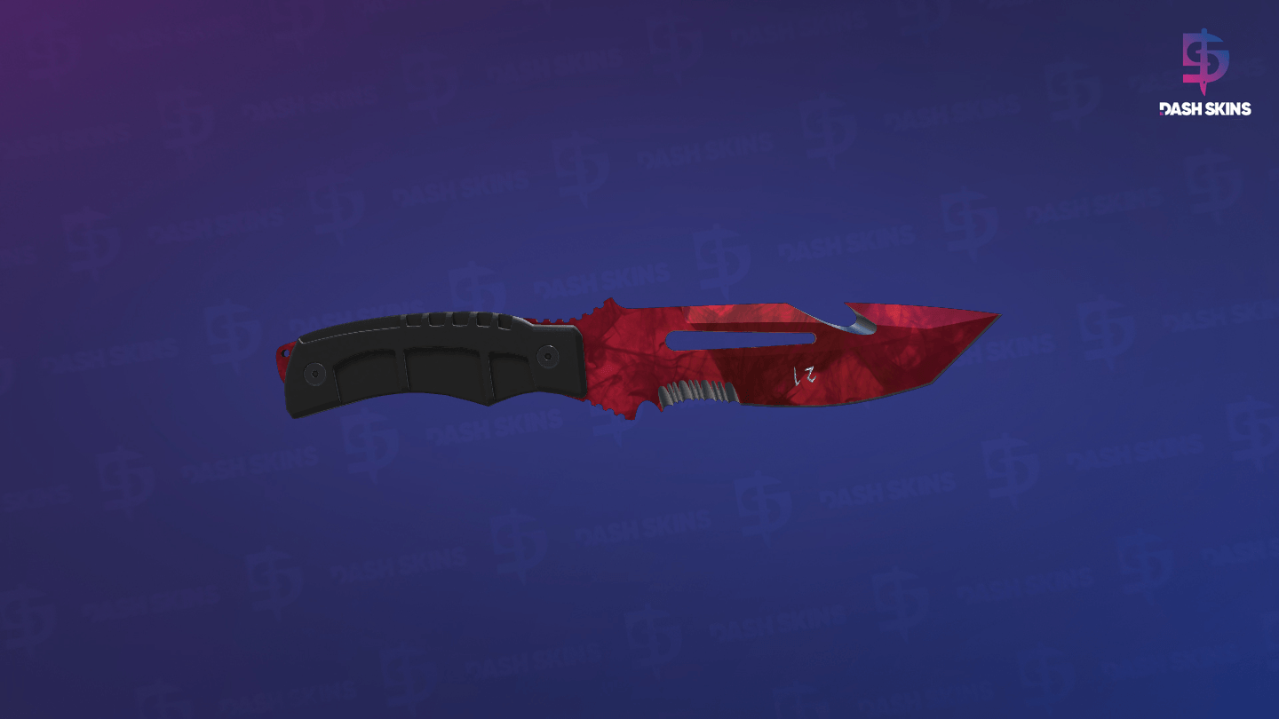 ★ StatTrak™ Survival Knife | Doppler (Factory New) - Ruby Screenshot Playside