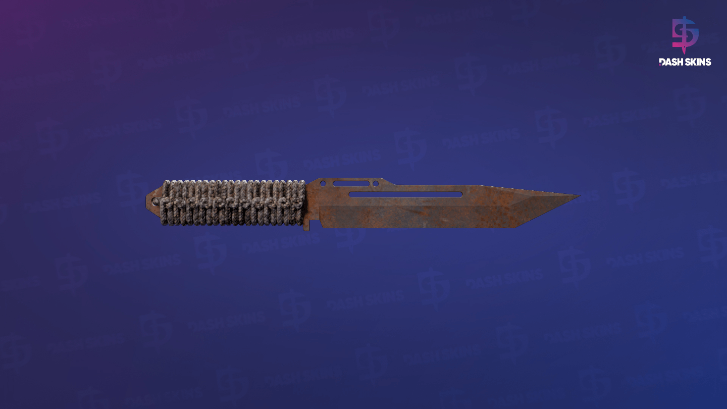 ★ Paracord Knife | Rust Coat (Battle-Scarred) Screenshot Playside