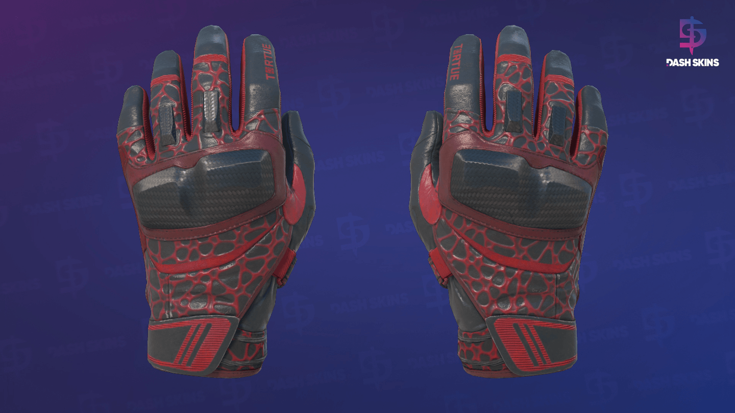 ★ Moto Gloves | Blood Pressure (Field-Tested) Screenshot Playside