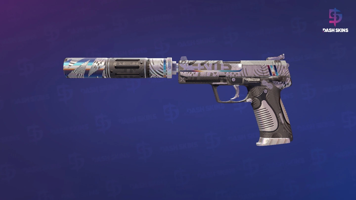 USP-S | Spiral Glitch (Minimal Wear) Screenshot Playside