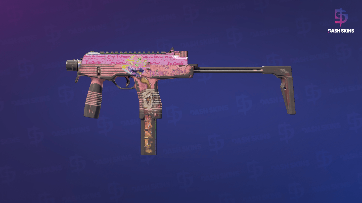 MP9 | Latte Rush (Battle-Scarred) Screenshot Playside