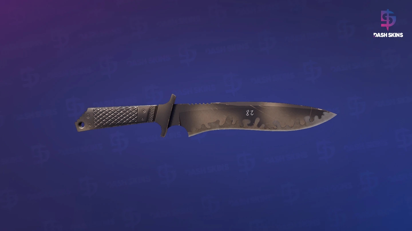 ★ StatTrak™ Classic Knife | Scorched (Well-Worn) Screenshot Playside