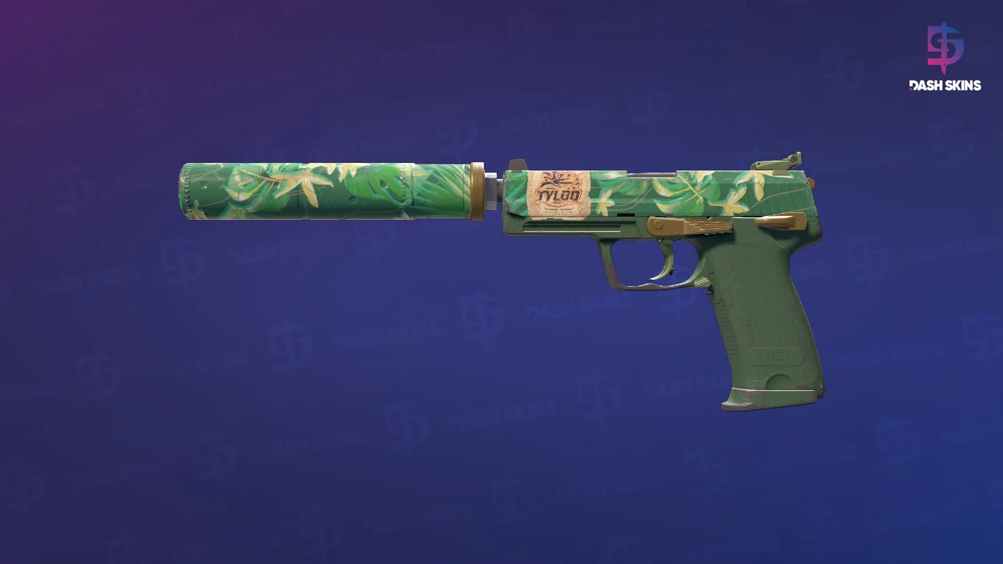 USP-S | Tropical Breeze (Field-Tested) Screenshot Playside
