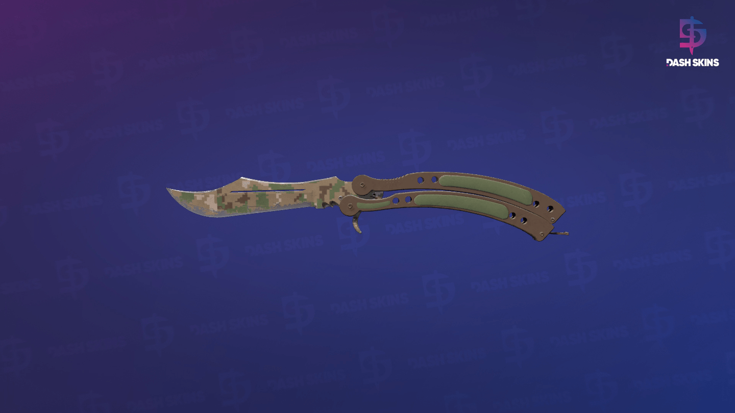 ★ Butterfly Knife | Forest DDPAT (Field-Tested) Screenshot Playside