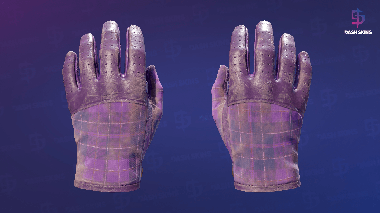 ★ Driver Gloves | Imperial Plaid (Battle-Scarred) Screenshot Playside
