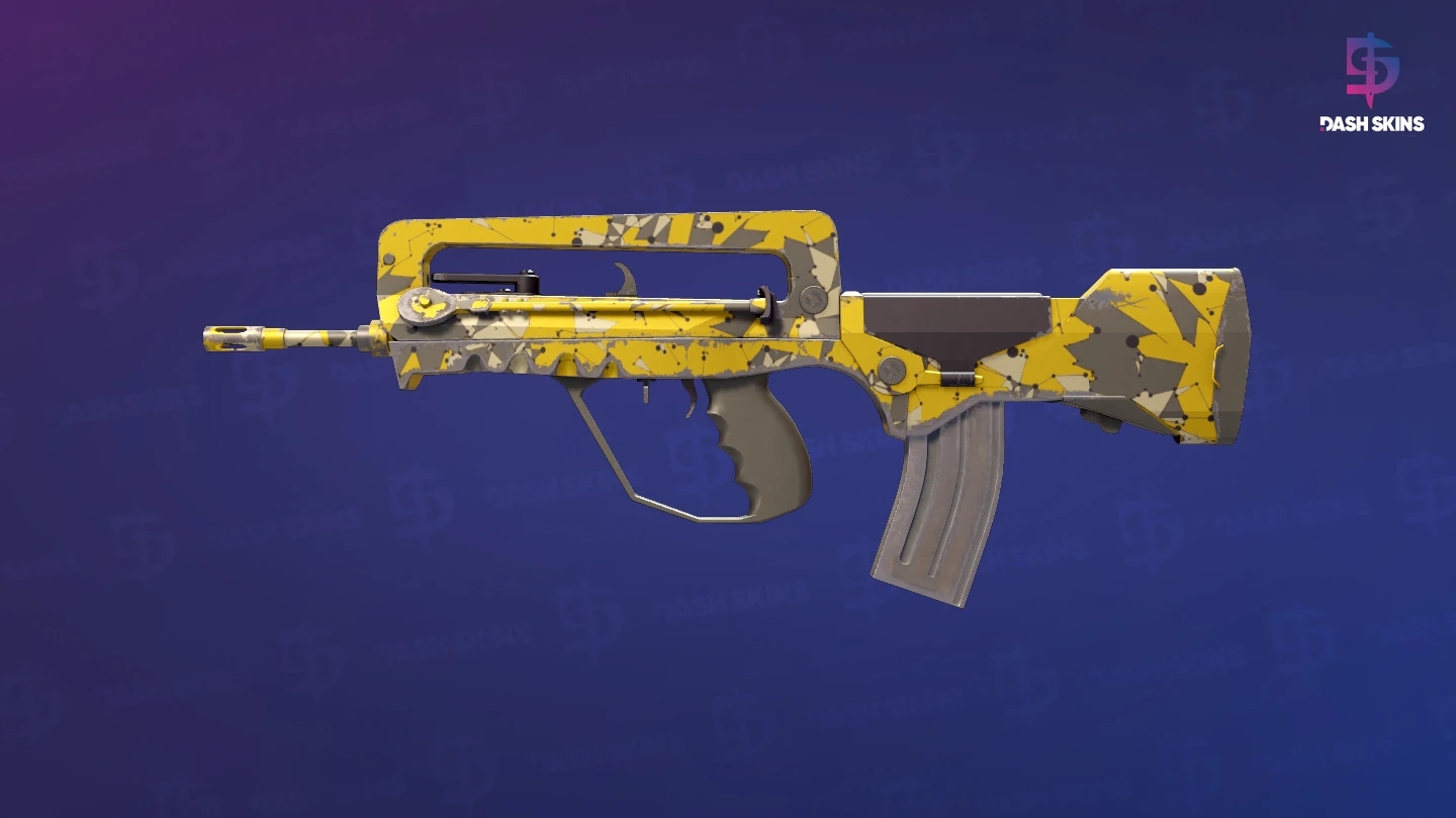 FAMAS | Neural Net (Minimal Wear) Screenshot Playside