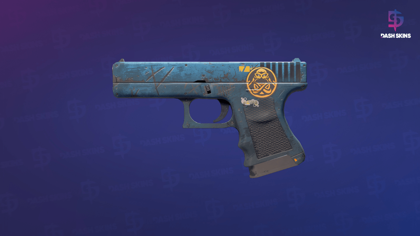 Glock-18 | Off World (Battle-Scarred) Screenshot Playside