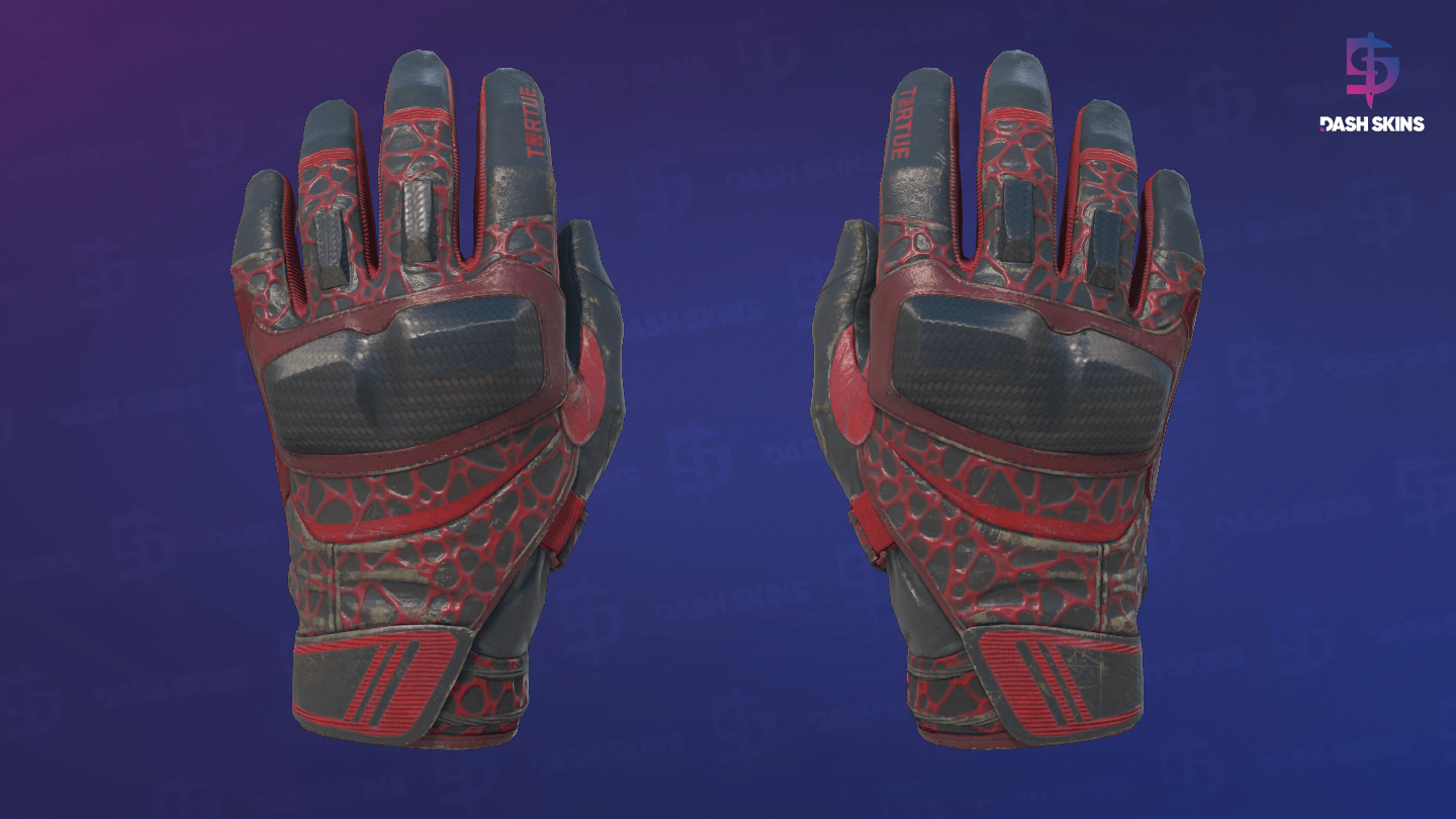 ★ Moto Gloves | Blood Pressure (Field-Tested) Screenshot Playside
