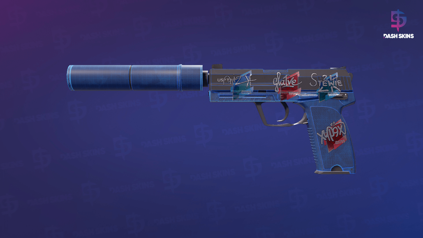 USP-S | Blueprint (Minimal Wear) Screenshot Playside