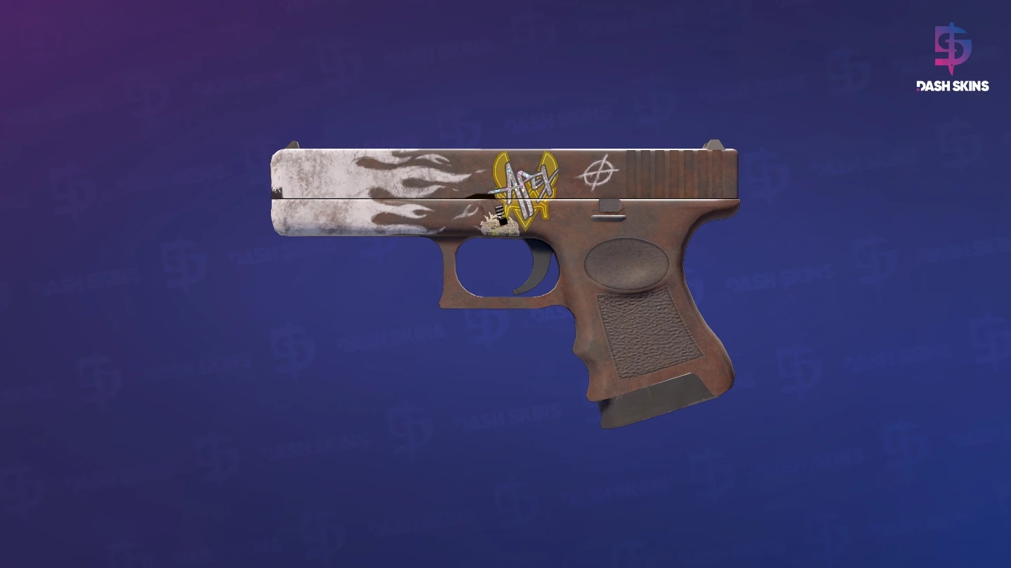 Glock-18 | Oxide Blaze (Factory New) Screenshot Playside