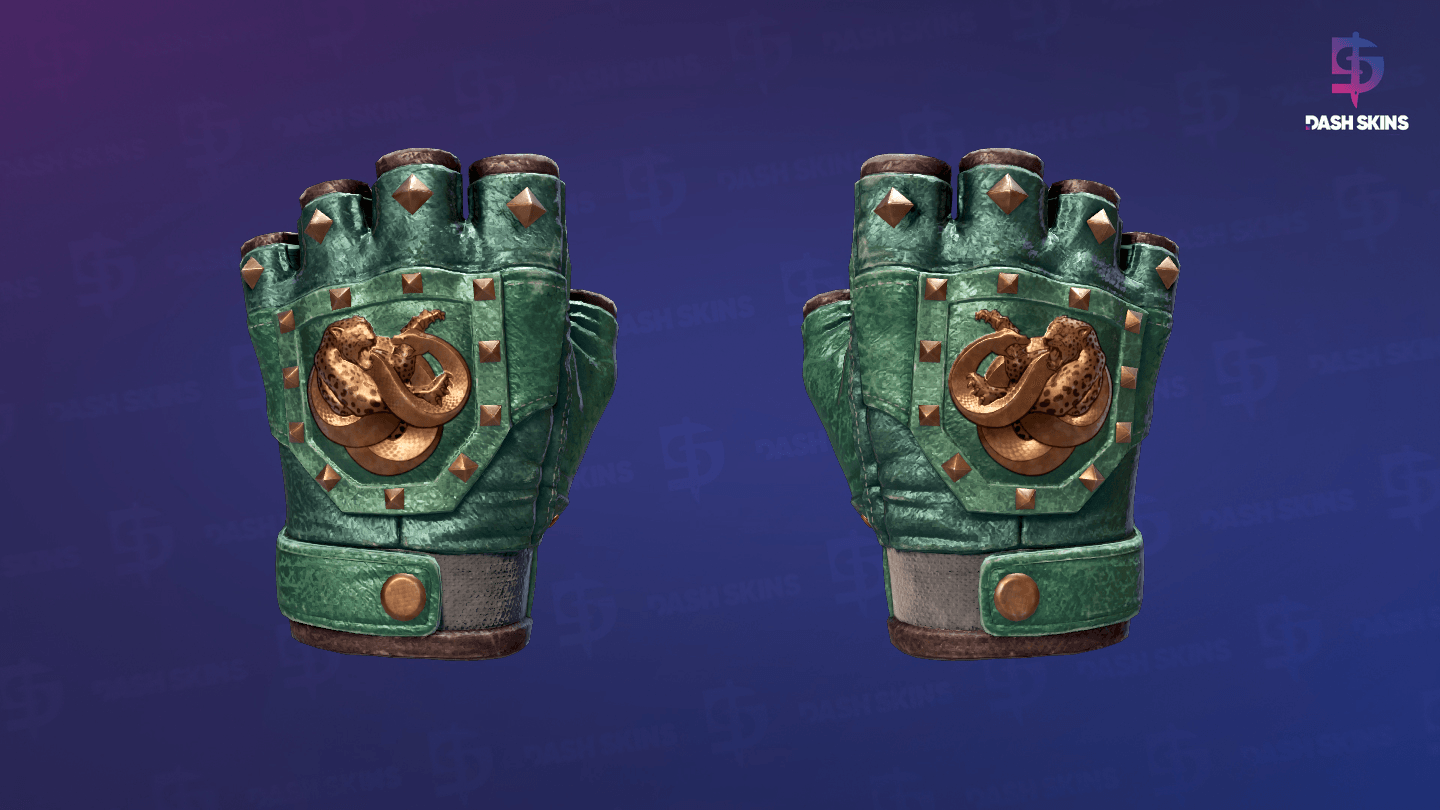 ★ Broken Fang Gloves | Jade (Field-Tested) Screenshot Playside
