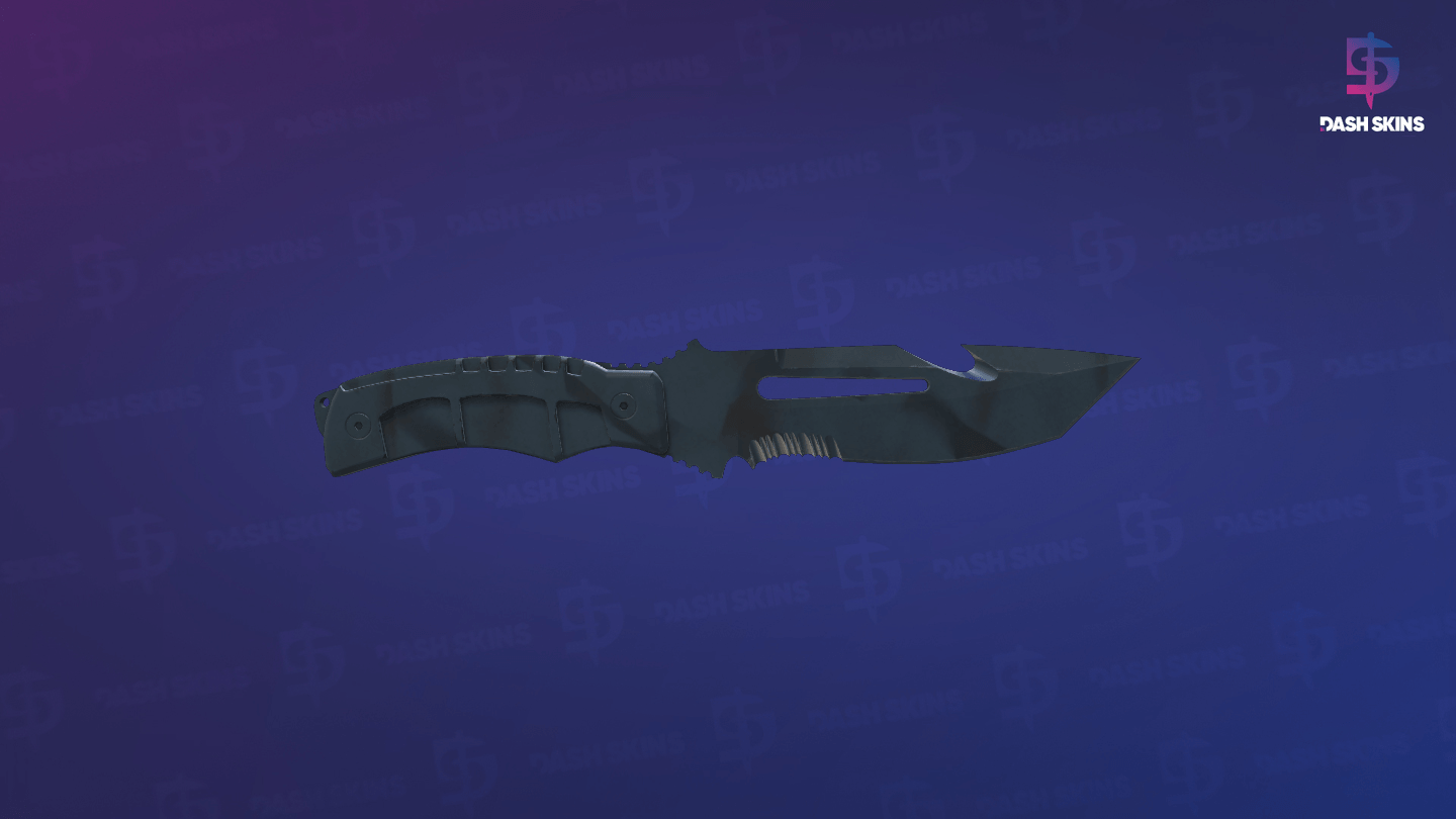 ★ Survival Knife | Night Stripe (Well-Worn) Screenshot Playside