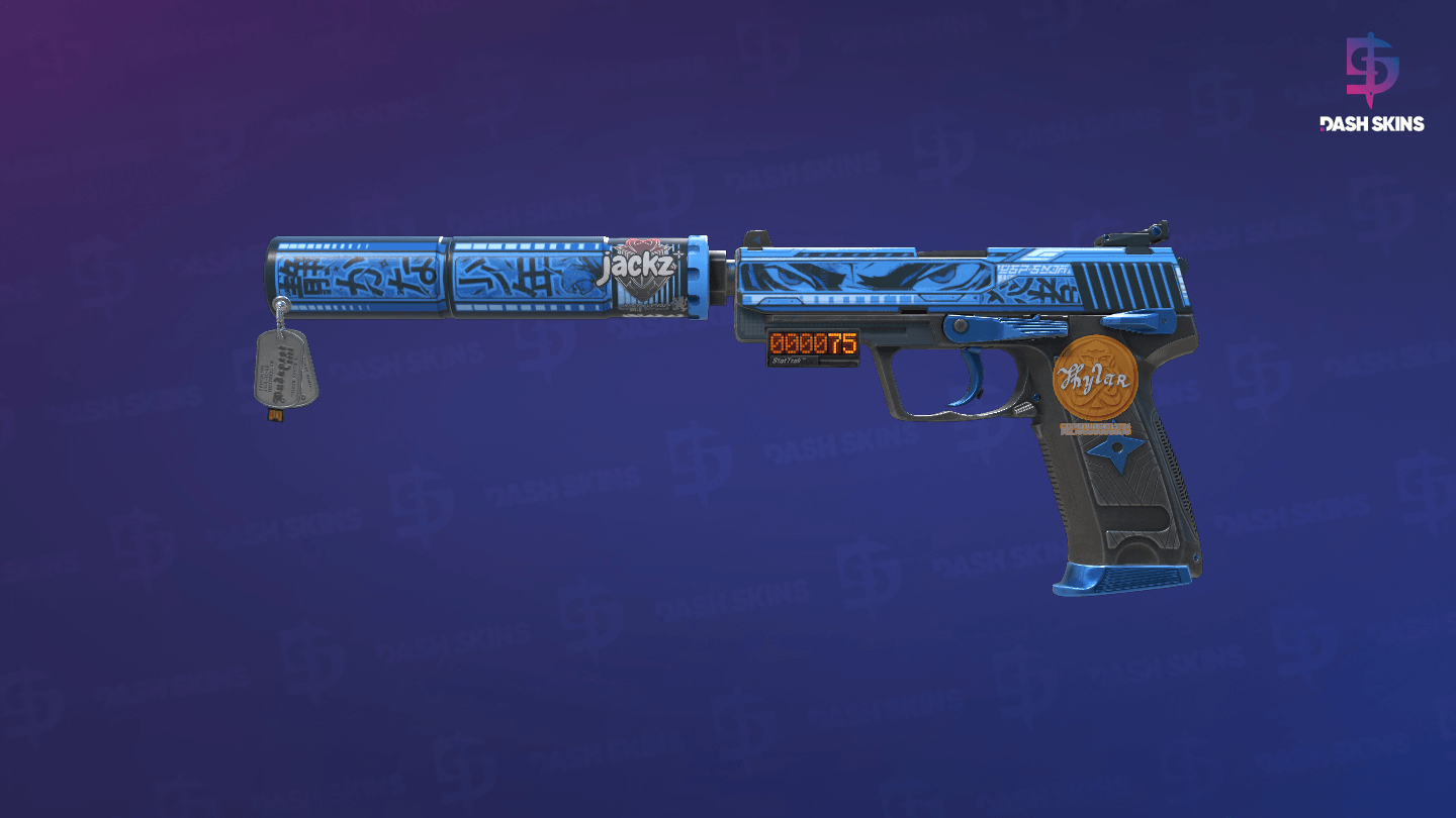 StatTrak™ USP-S | Silent Shot (Minimal Wear) Screenshot Playside