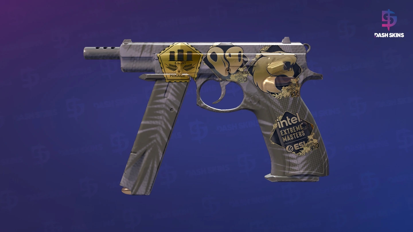Souvenir CZ75-Auto | Midnight Palm (Factory New) Screenshot Playside