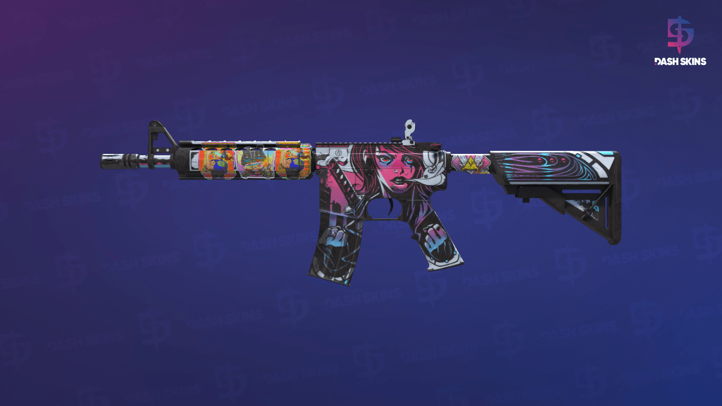 M4A4 | Neo-Noir (Field-Tested) Screenshot Playside