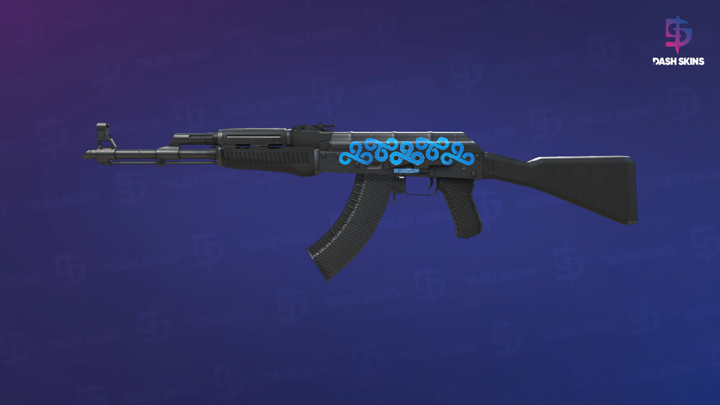 AK-47 | Slate (Well-Worn) Screenshot Playside